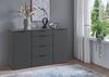 Sideboard >OXFORD< in GRAPHIT - 135x84x41cm (BxHxT) Bild 2