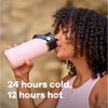 Hydro Flask Thermobecher 20 Oz Wide Flex SIP Lid, 1-tlg, Edelstahl, Hochwertiger 18/8 Edelstahl Bild 3