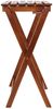 Spetebo Beistelltisch Klapphocker - YAKIMA - Eukalyptus FSC (Packung, 1-St, Klapphocker), Holzhocker klappbar aus Eukalyptus ca. 62x29 cm Bild 4