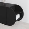 Dmora Schuhschrank Sequoia, Schuhregal, Mehrzweck-Eingangsgarderobe, Möbel für Schuhe, 110x41 h50 cm, Schwarz Bild 4