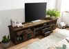 TV-Board Mango 240x50x60 braun lackiert RAILWAY #456 Bild 4