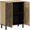 vidaXL Beistellschrank 60x33x75 cm Massivholz Mango 358214 Bild 4