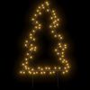 vidaXL Weihnachtsbaum mit Erdspießen und 80 LEDs 60 cm 357719 Bild 3