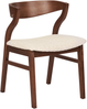 Esszimmerstuhl 2er Set MAROA Holz Helles Beige Bild 5