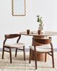 Esszimmerstuhl 2er Set MAROA Holz Helles Beige Bild 3