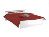 Vente-unique - PABLO Bett Holz, Platte Weiß - B 193 cm x H 58,9 cm x L 145,8 cm Bild 3