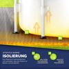 tillvex® Pool Bodenschutzmatte Anthrazit - 36 Stück | Unterlegmatte für Pool & Planschbecken | Poolmatte Bodenmatte Outdoor | Poolunterlage Bodenschutz Matten wärmeisolierend | Whirlpool Bodenfolie weich Bild 5