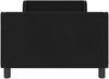 vidaXL Kinderbettgestell mit Kopfteil Schwarz 90 x 190 cm Samt 42010879 Bild 5