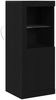 vidaXL LED-Sideboard Schwarz 41 x 37 x 100 cm Holzwerkstoff 863026 Bild 2