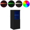 vidaXL LED-Sideboard Schwarz 41 x 37 x 100 cm Holzwerkstoff 863026 Bild 4