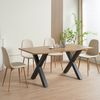 Esszimmerstühle 4er Set FANO beige- Komfortabler Polsterstuhl für Modernes und Stilvolles Design am Esstisch - Küchenstuhl oder Stuhl Esszimmer mit hoher Belastbarkeit bis 110kg Bild 4