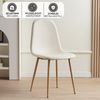 Esszimmerstühle 4er Set FANO beige- Komfortabler Polsterstuhl für Modernes und Stilvolles Design am Esstisch - Küchenstuhl oder Stuhl Esszimmer mit hoher Belastbarkeit bis 110kg Bild 3