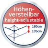 Wäscheschirm LinoPush 500 schwarz Bild 3
