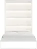 Vente-unique - RAPILI Bett Holz, Platte Weiß - B 50 cm239,2 cm x H 225,2 cm x L 159 cm Bild 4
