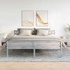 2er-Set Nachttische, Beistelltische Schlafzimmer mit Schublade Betongrau 39x28x41 cm Bild 2