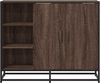 vidaXL Sideboard Braun Eichen-Optik 92x35x76 cm Holzwerkstoff 849023 Bild 4