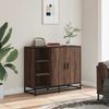 vidaXL Sideboard Braun Eichen-Optik 92x35x76 cm Holzwerkstoff 849023 Bild 3