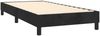 vidaXL Boxspringbett mit Matratze & LED Schwarz 100x200 cm Samt 3134629 Bild 5