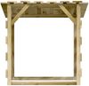 vidaXL Pergolen mit Dach 4 Stk. 100x90x100 cm Kiefernholz Imprägniert 3096646 Bild 4