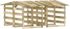 vidaXL Pergolen mit Dach 4 Stk. 100x90x100 cm Kiefernholz Imprägniert 3096646 Bild 2