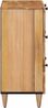 vidaXL Sideboard Natur 60 x 33 x 75 cm Massivholz Mango 4018263 Bild 4