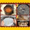 TUWENA Silikonform 2STK Air Fryer Silikon Backblech Wiederverwendbarer Heißluftfritteuse, (2-tlg), Zur Verwendung in Heißluftfritteusen Bild 1