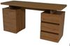JAHNKE Schreibtisch CU-Libre C 250 Montana Oak NB. Bild 1