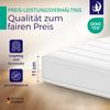 Bequeme Kaltschaumatratze H3 - 80x200cm - Geeignet als Kindermatratze und Gästematratze - Höhe 11cm - Matratze 80x200 Bild 4