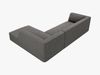Micadoni 4-Sitzer Modular Sofa Ruby Rechts Kord Scala Dunkelgrau Bild 5