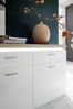 Sideboard >Chalki< in Weiß - 156x83x44cm (BxHxT) Bild 5