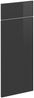 Küchenfront R-Line Anthrazit Hochglanz 29.6 x 70.8 cm Möbelfront für den Schubunterschrank Vicco Bild 1