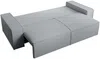 Vente-unique - AMELIA Sofa Stoff Grau - B 102 cm x H 85 cm x L 257 cm Bild 4