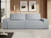 Vente-unique - AMELIA Sofa Stoff Grau - B 102 cm x H 85 cm x L 257 cm Bild 2