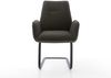 Freischwinger Zoa-Flex Materialmix Schwarz Freischwinger flach Schwarz Taschenfederkern Bild 2