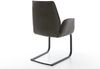 Freischwinger Zoa-Flex Materialmix Schwarz Freischwinger flach Schwarz Taschenfederkern Bild 5