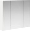vidaXL Badezimmerspiegelschrank Weiß 80 x 14,5 x 70 cm Holzwerkstoff 889103 Bild 2