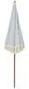 Strandparasol, Gartenschirm, Sonnenschirm Grau und Weiß 160 x 160 x 196 cm Bild 4