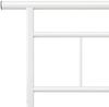vidaXL Bettgestell Weiß Metall 180x200 cm [324836] Bild 5