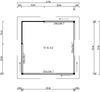 Fjordholz Glaspavillon Modell Alu 44 F Lichtgrau Bild 2