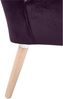 Sessel Kassi Bezug Samtvelours Buche natur / purple 22362 Bild 5