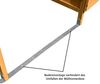 Mülltonnenverkleidung Braun Einzelbox 2x 120L oder 240L Gartenbox Zinkdach Holz Bild 3