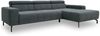 DOMO Collection Cunelli, Ecksofa mit Kopfstützfunktion, Microfaser steel, 292 x 175 cm Bild 2