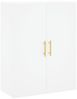 vidaXL Highboard Weiß 69,5x34x180 cm Holzwerkstoff 3198137 Bild 5