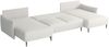 Ecksofa mit Schlaffunktion und Bettkasten Snolik U, schmale Armlehne (Farbe: Velo 633) Bild 3