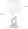Tischlampe modern silber 10032239 Bild 4