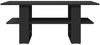 vidaXL Couchtisch Schwarz 102x55x42 cm Holzwerkstoff 823262 Bild 3