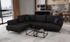 Wohnideebilder Larde Schwarz Ecksofas & Eckcouches CO-LAR-LT-10VER Bild 1