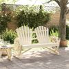 vidaXL Adirondack-Gartenstuhl 2-Sitzer Massivholz Tanne 365095 Bild 3