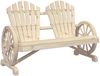 vidaXL Adirondack-Gartenstuhl 2-Sitzer Massivholz Tanne 365095 Bild 2