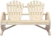 vidaXL Adirondack-Gartenstuhl 2-Sitzer Massivholz Tanne 365095 Bild 4